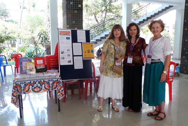 At the CamTESOL conference